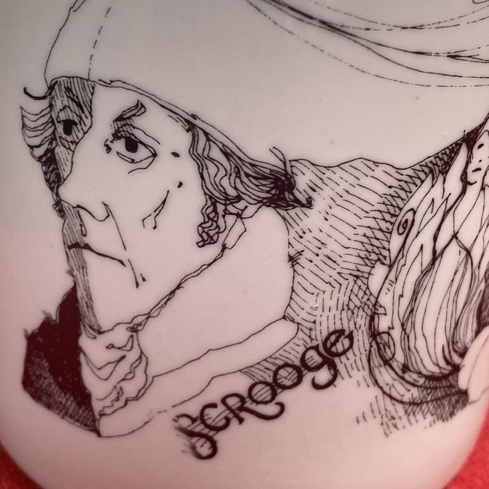 Scrooge  scene. Mug  classic - Picture 2 of 7